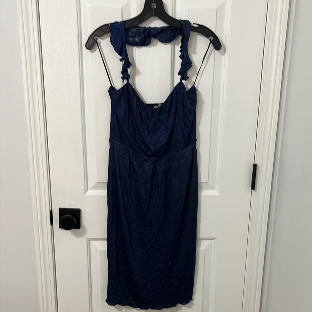 Moschino Navy Blue Dress